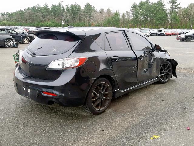 JM1BL1M57C1529388 - 2012 MAZDA 3 S BLACK photo 4