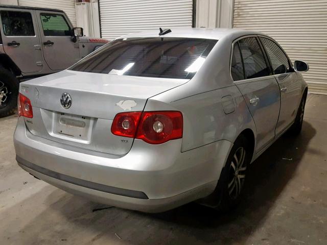 3VWDT71K36M671540 - 2006 VOLKSWAGEN JETTA TDI SILVER photo 4