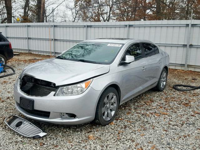 1G4GH5E33CF271140 - 2012 BUICK LACROSSE P SILVER photo 2