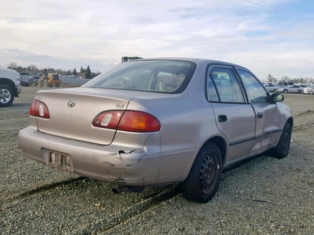 1NXBR12E4WZ138277 - 1998 TOYOTA COROLLA VE TAN photo 4