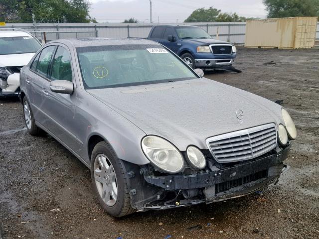 WDBUF65J84A502757 - 2004 MERCEDES-BENZ E 320 SILVER photo 1