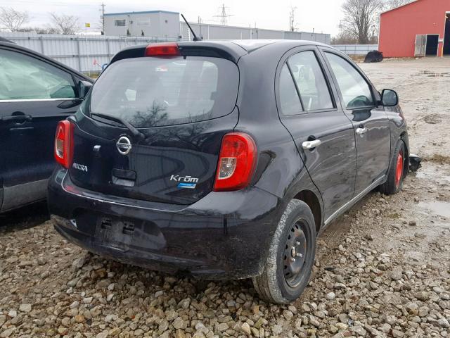 3N1CK3CP9FL239854 - 2015 NISSAN MICRA BLACK photo 4