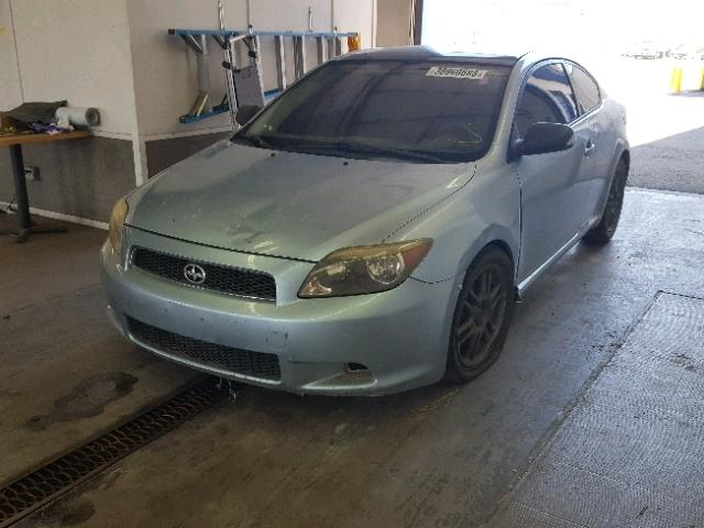 JTKDE177060126291 - 2006 TOYOTA SCION TC ლურჯი ფოტო 2