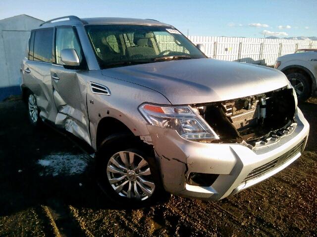 JN8AY2NDXH9006694 - 2017 NISSAN ARMADA SV SILVER photo 1