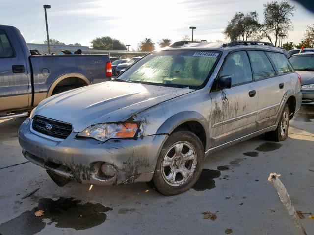 4S4BP61C877331826 - 2007 SUBARU LEGACY OUT GRAY photo 2