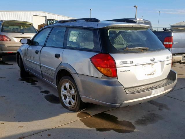 4S4BP61C877331826 - 2007 SUBARU LEGACY OUT GRAY photo 3