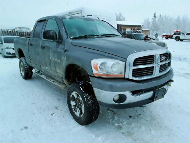 3D7KS28D56G142375 - 2006 DODGE RAM 2500 S ნაცრისფერი ფოტო 1