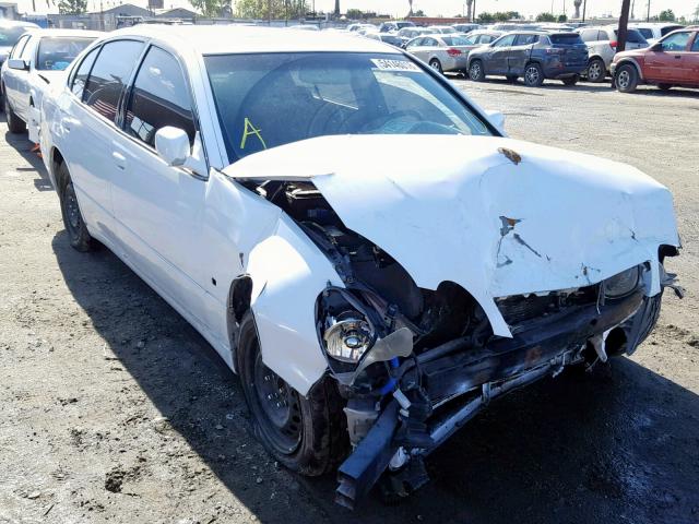 JT8BD69S330191422 - 2003 LEXUS GS 300 WHITE photo 1