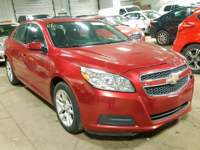 1G11D5SR0DF161980 - 2013 CHEVROLET MALIBU 1LT RED photo 1