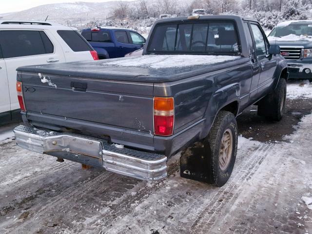 JT4VN67M2J0010579 - 1988 TOYOTA PICKUP SHO GRAY photo 4