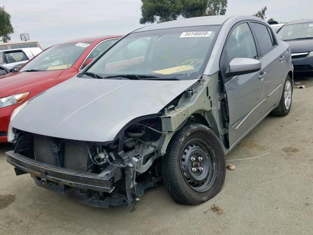 3N1AB6AP1CL671698 - 2012 NISSAN SENTRA 2.0 SILVER photo 2