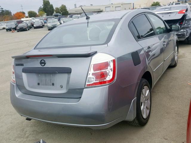 3N1AB6AP1CL671698 - 2012 NISSAN SENTRA 2.0 SILVER photo 4