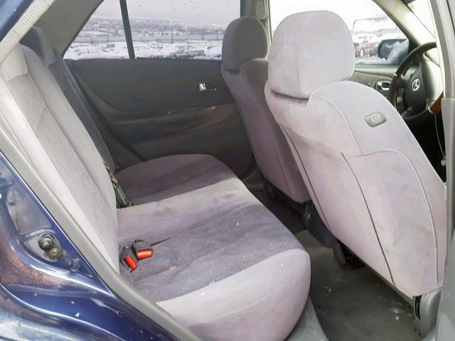 JM1BJ2232Y0197998 - 2000 MAZDA PROTEGE ES BLUE photo 6