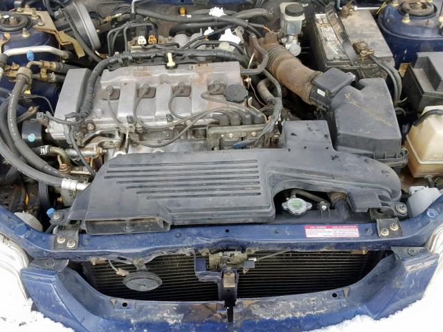 JM1BJ2232Y0197998 - 2000 MAZDA PROTEGE ES BLUE photo 7