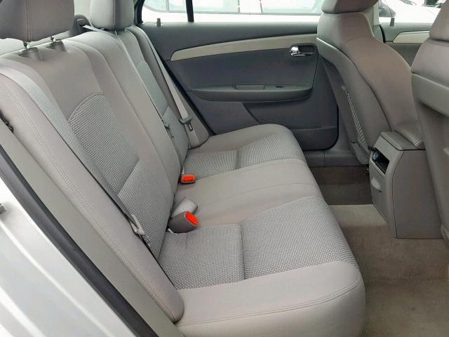 1G1ZA5EU6BF307050 - 2011 CHEVROLET MALIBU LS SILVER photo 6