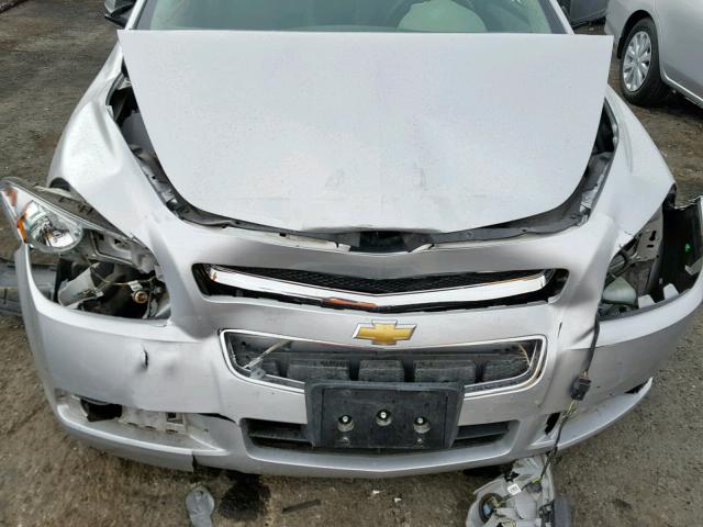 1G1ZA5EU6BF307050 - 2011 CHEVROLET MALIBU LS SILVER photo 7