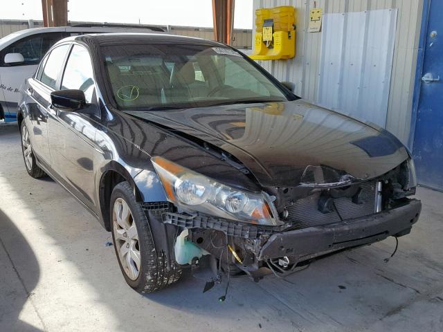 1HGCP36869A031723 - 2009 HONDA ACCORD EXL BLACK photo 1