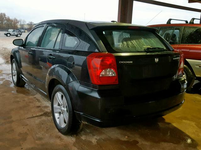 1B3CB4HA0AD538446 - 2010 DODGE CALIBER SX BLACK photo 3