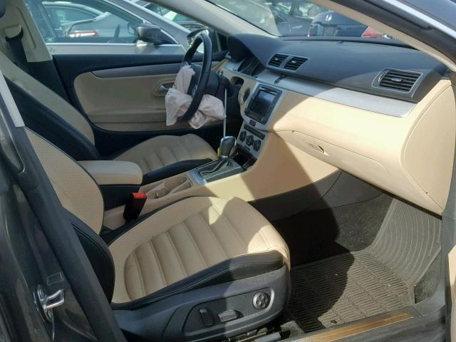 WVWBP7AN1GE506845 - 2016 VOLKSWAGEN CC BASE GRAY photo 5