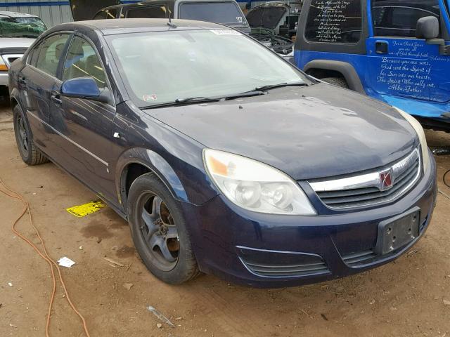 1G8ZS57N57F169643 - 2007 SATURN AURA XE BLUE photo 1