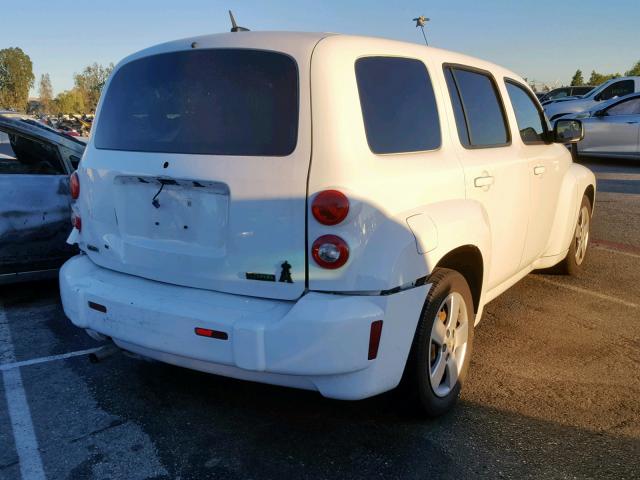 3GNBAAFW3BS579169 - 2011 CHEVROLET HHR LS WHITE photo 4