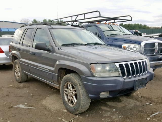 1J4GW48S13C529478 - 2003 JEEP GRAND CHER GRAY photo 1