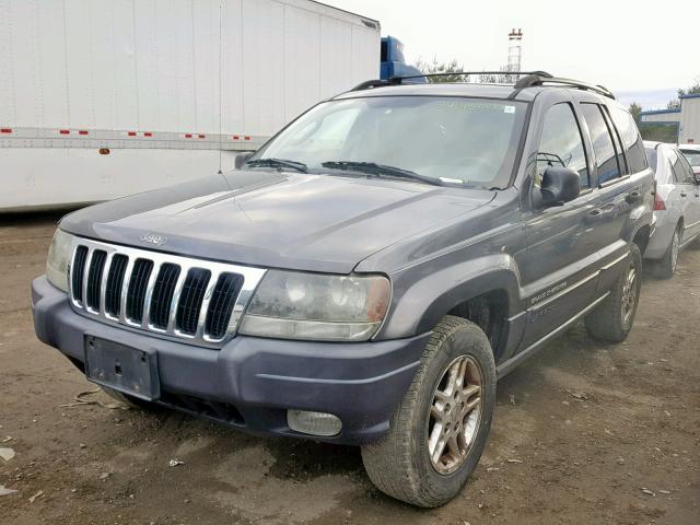 1J4GW48S13C529478 - 2003 JEEP GRAND CHER GRAY photo 2