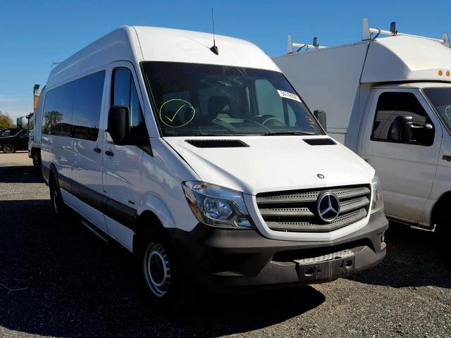 WDZPE8DC3FP137646 - 2015 MERCEDES-BENZ SPRINTER 2 WHITE photo 1