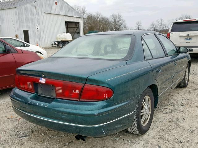 2G4WB52K7X1496506 - 1999 BUICK REGAL LS GREEN photo 4