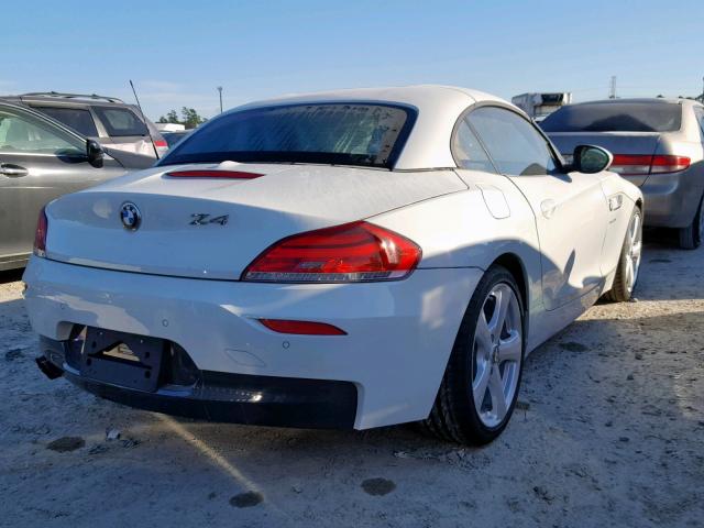 WBALL5C53GP557959 - 2016 BMW Z4 SDRIVE2 WHITE photo 4