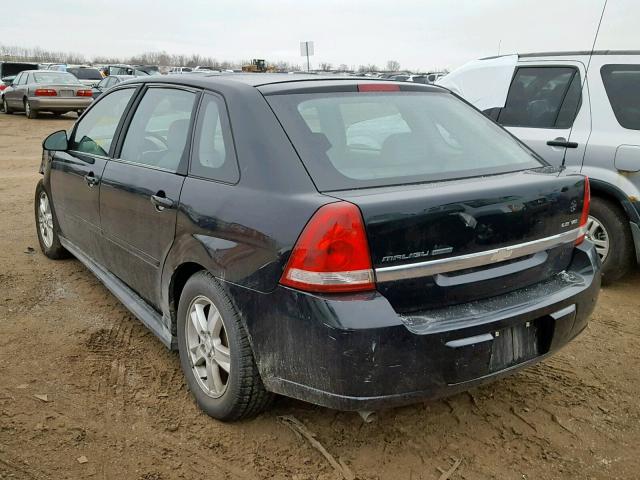 1G1ZT62894F146865 - 2004 CHEVROLET MALIBU MAX BLACK photo 3