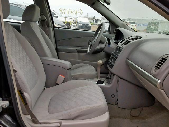 1G1ZT62894F146865 - 2004 CHEVROLET MALIBU MAX BLACK photo 5