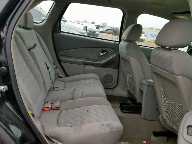 1G1ZT62894F146865 - 2004 CHEVROLET MALIBU MAX BLACK photo 6