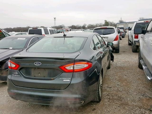 3FA6P0K95FR152758 - 2015 FORD FUSION TIT GREEN photo 4