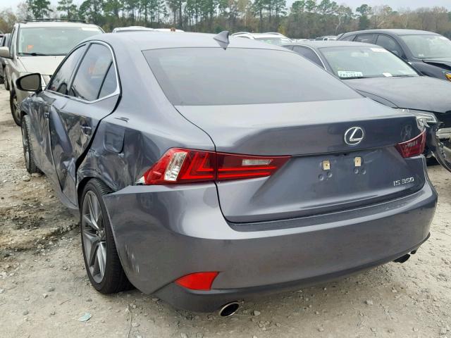 JTHBE1D21E5011710 - 2014 LEXUS IS 350 GRAY photo 3