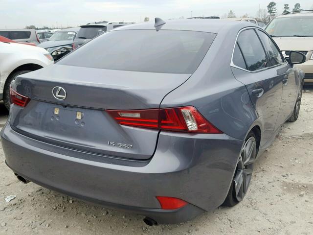 JTHBE1D21E5011710 - 2014 LEXUS IS 350 GRAY photo 4