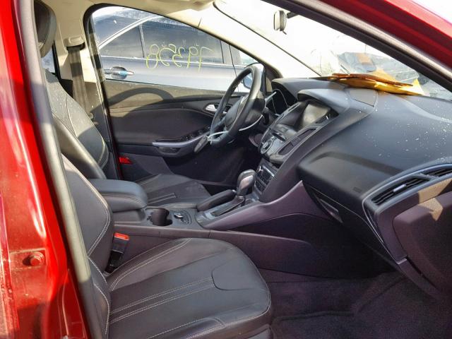 1FADP3J24EL357515 - 2014 FORD FOCUS TITA RED photo 5