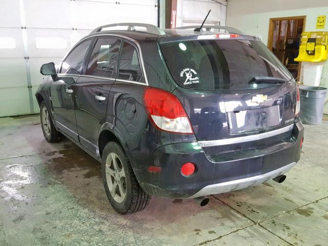 3GNFL4E51CS603959 - 2012 CHEVROLET CAPTIVA SP BLACK photo 3