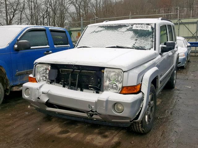 1J8HG48P27C621412 - 2007 JEEP COMMANDER Gümüş foto 2