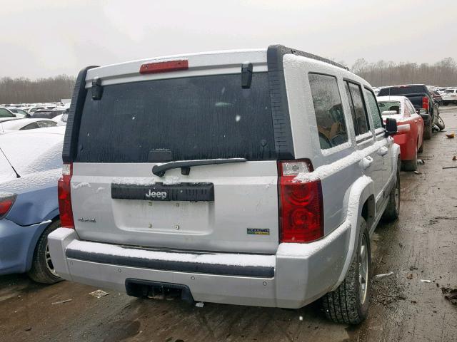 1J8HG48P27C621412 - 2007 JEEP COMMANDER Gümüş foto 4