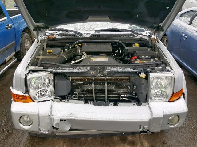 1J8HG48P27C621412 - 2007 JEEP COMMANDER Gümüş foto 7