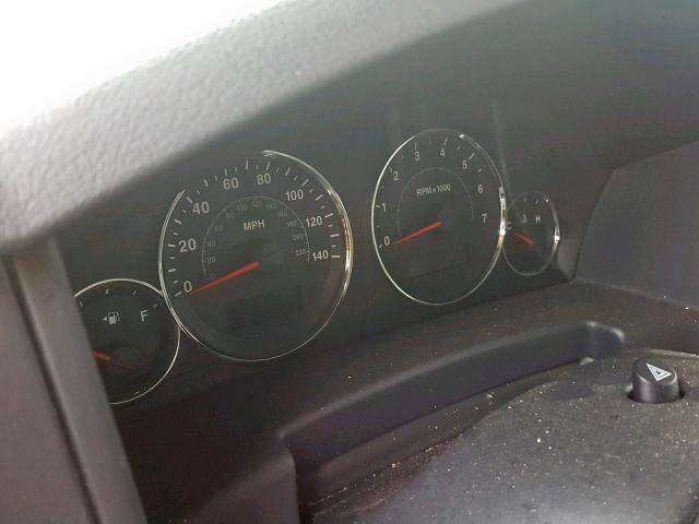 1J8HG48P27C621412 - 2007 JEEP COMMANDER Gümüş foto 8