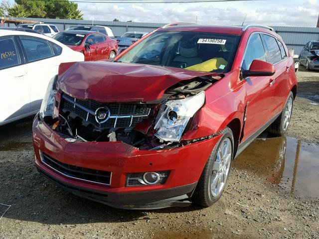 3GYFNFEY1AS533878 - 2010 CADILLAC SRX PREMIU BURGUNDY photo 2