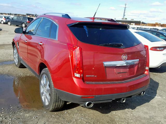 3GYFNFEY1AS533878 - 2010 CADILLAC SRX PREMIU BURGUNDY photo 3