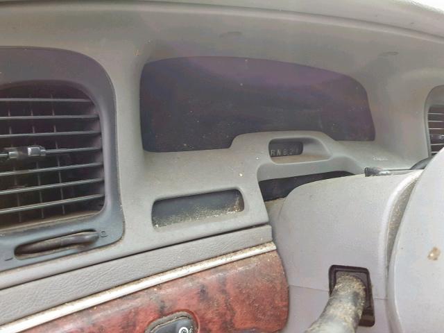 2MEFM75W61X693033 - 2001 MERCURY GRAND MARQ BLACK photo 8