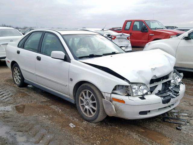 YV1VS27534F094241 - 2004 VOLVO S40 1.9T WHITE photo 1