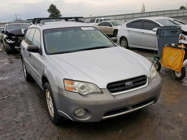 4S4BP61C876306110 - 2007 SUBARU LEGACY OUT SILVER photo 1