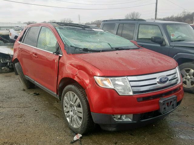 2FMDK3KC2ABA01859 - 2010 FORD EDGE LIMIT RED photo 1