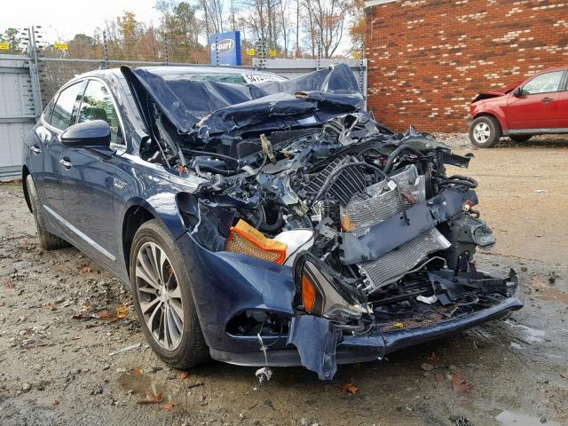 1G4ZP5SS2HU138153 - 2017 BUICK LACROSSE E BLUE photo 1