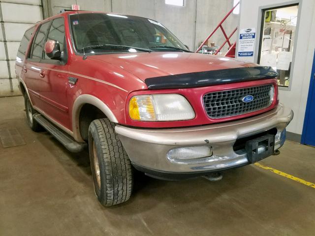 1FMFU18L3VLB93541 - 1997 FORD EXPEDITION RED photo 1